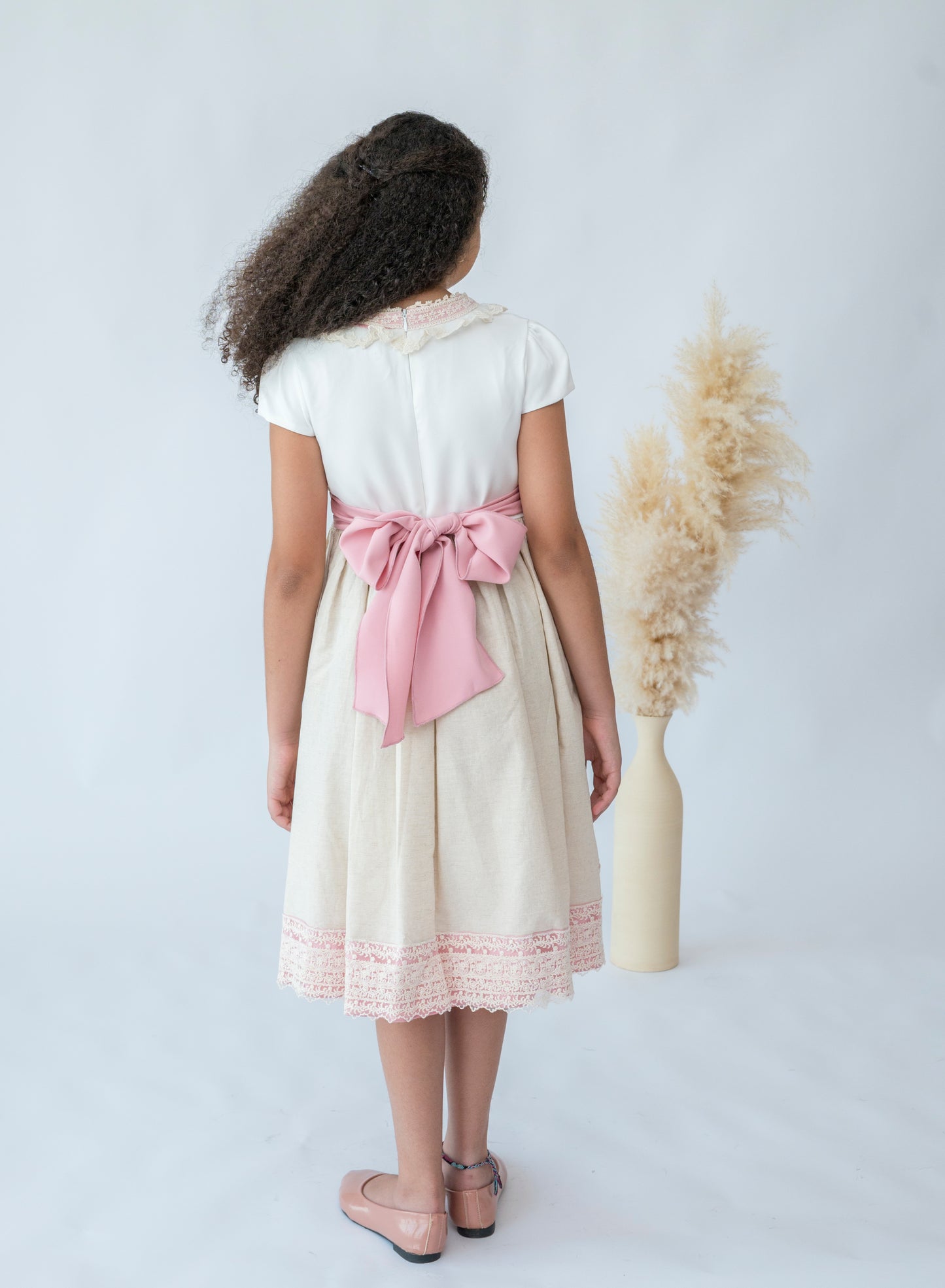 Vintage Lace Charm Dress