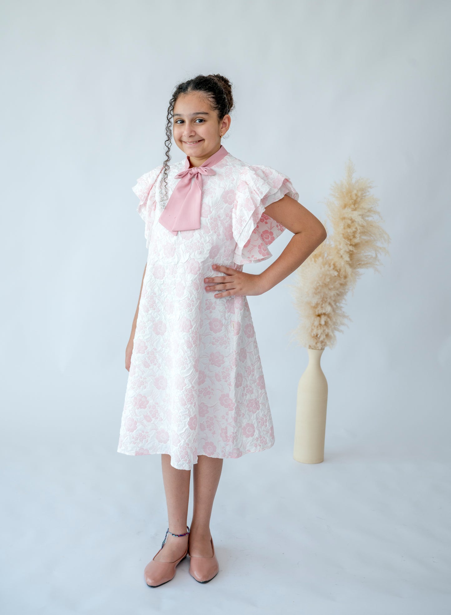 Blossom Bow Floral Dress