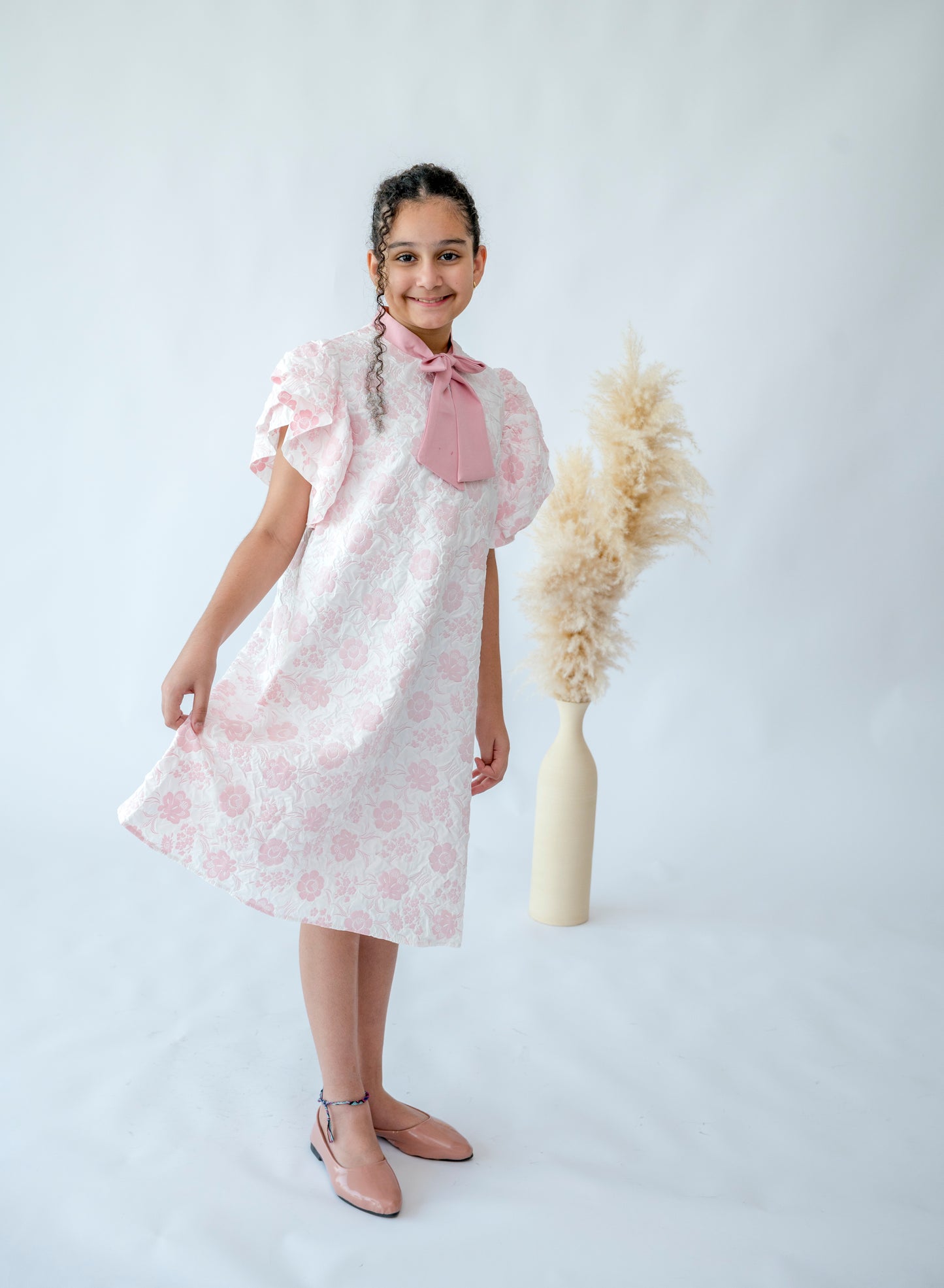 Blossom Bow Floral Dress