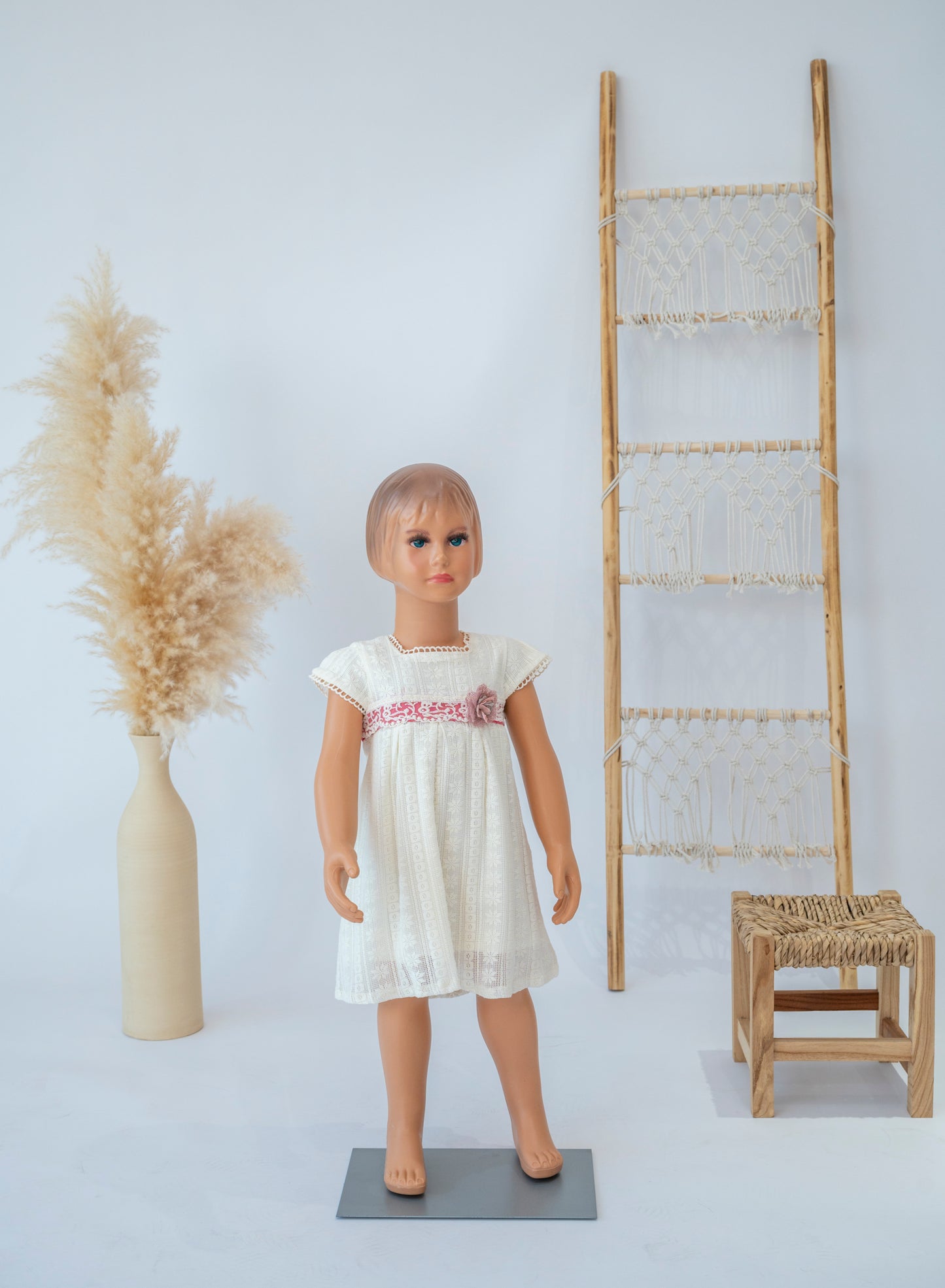 Elegant Floral Lace Dress for Baby Girls - Stayele Store 9 Months