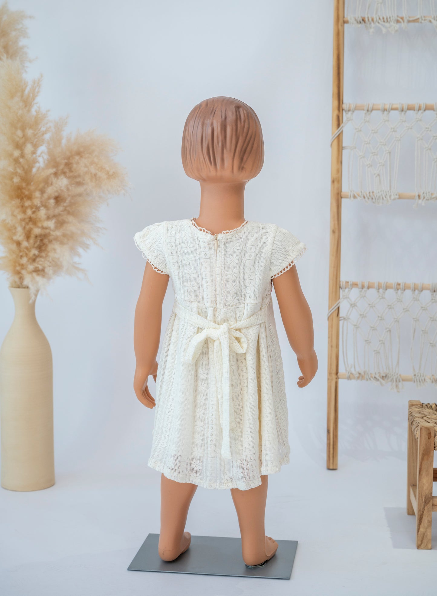 Elegant Floral Lace Dress for Baby Girls - Stayele Store 9 Months