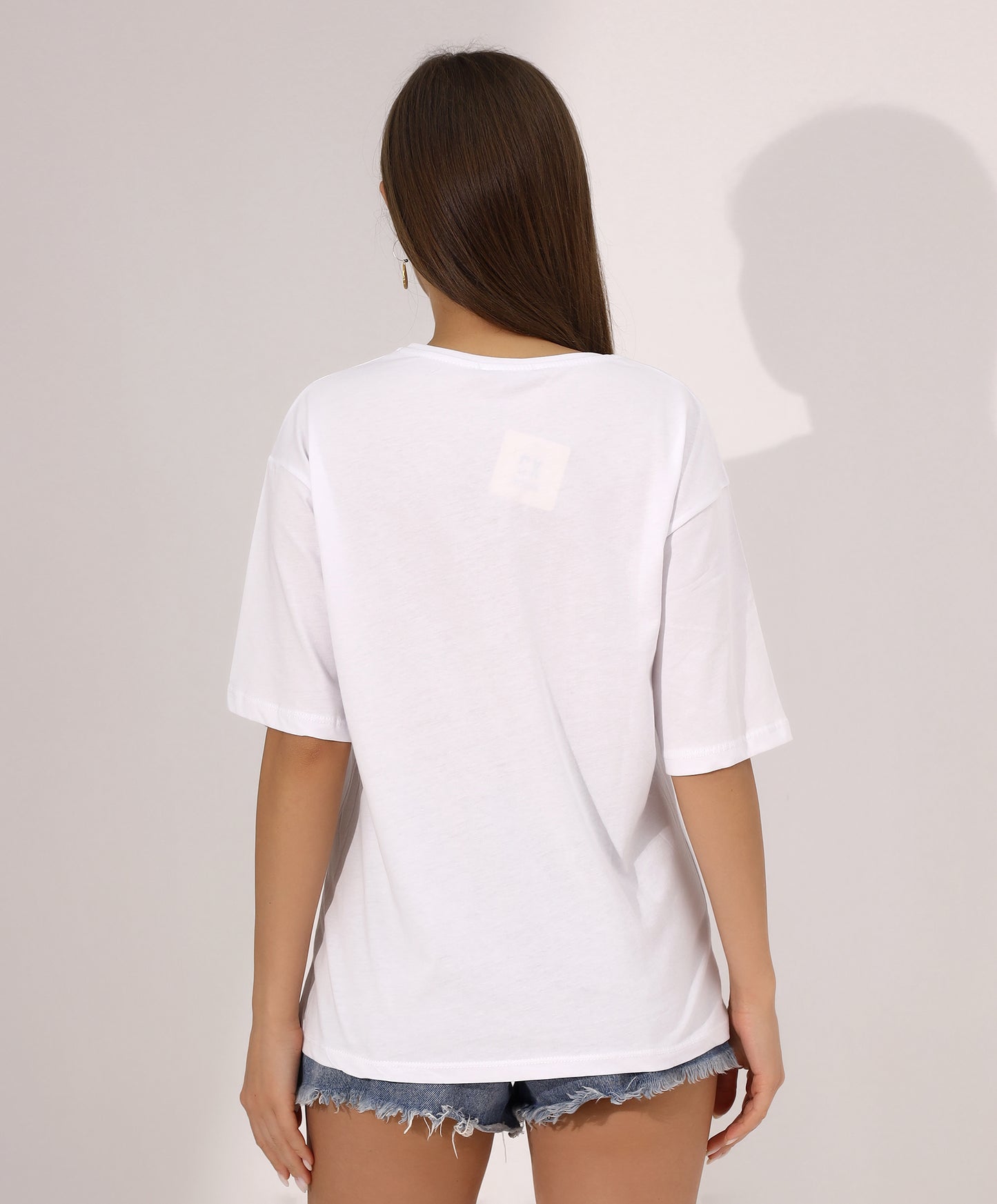 Abstract Face Graphic T-Shirt