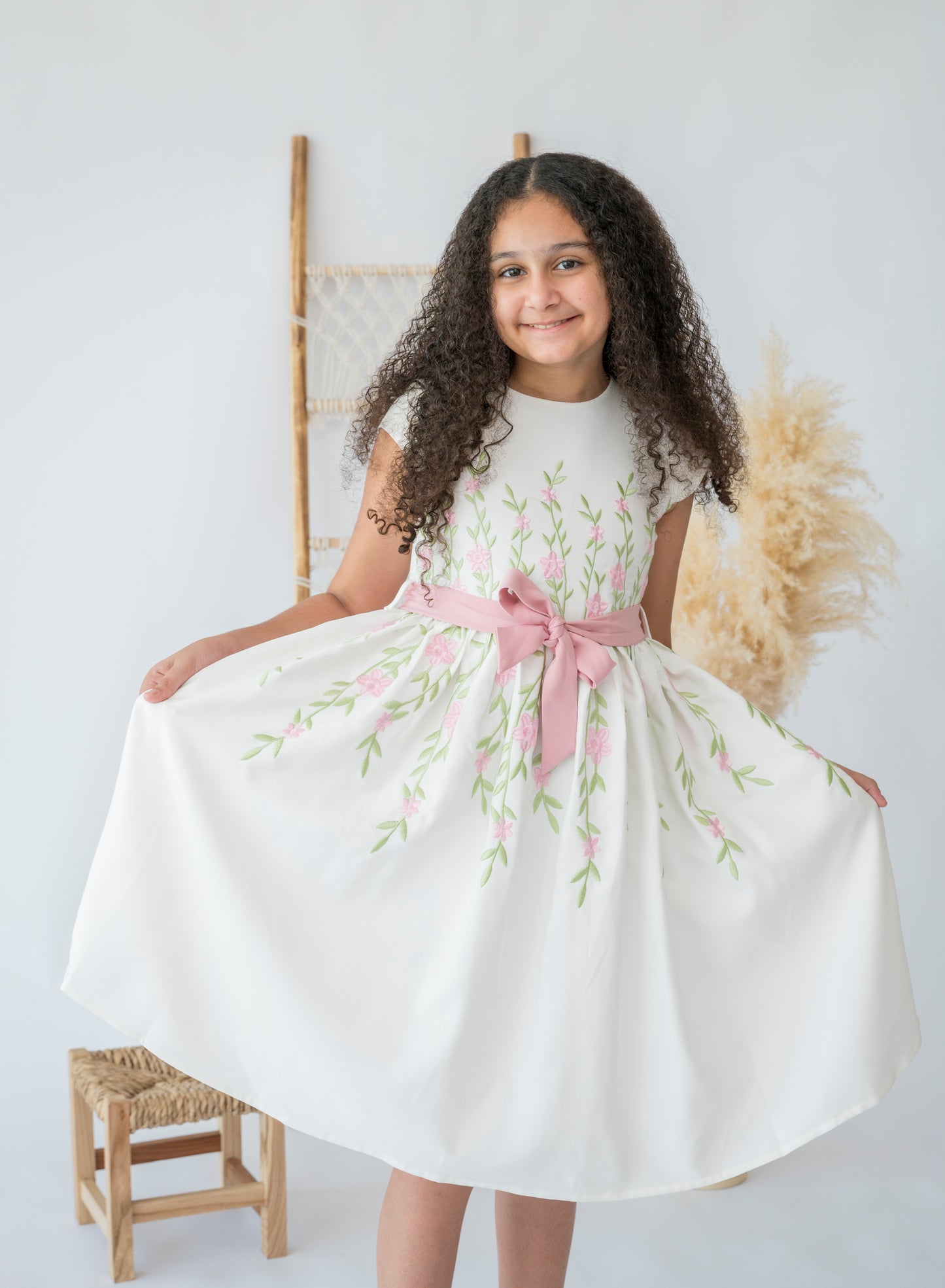 Garden Gala Embroidered Dress