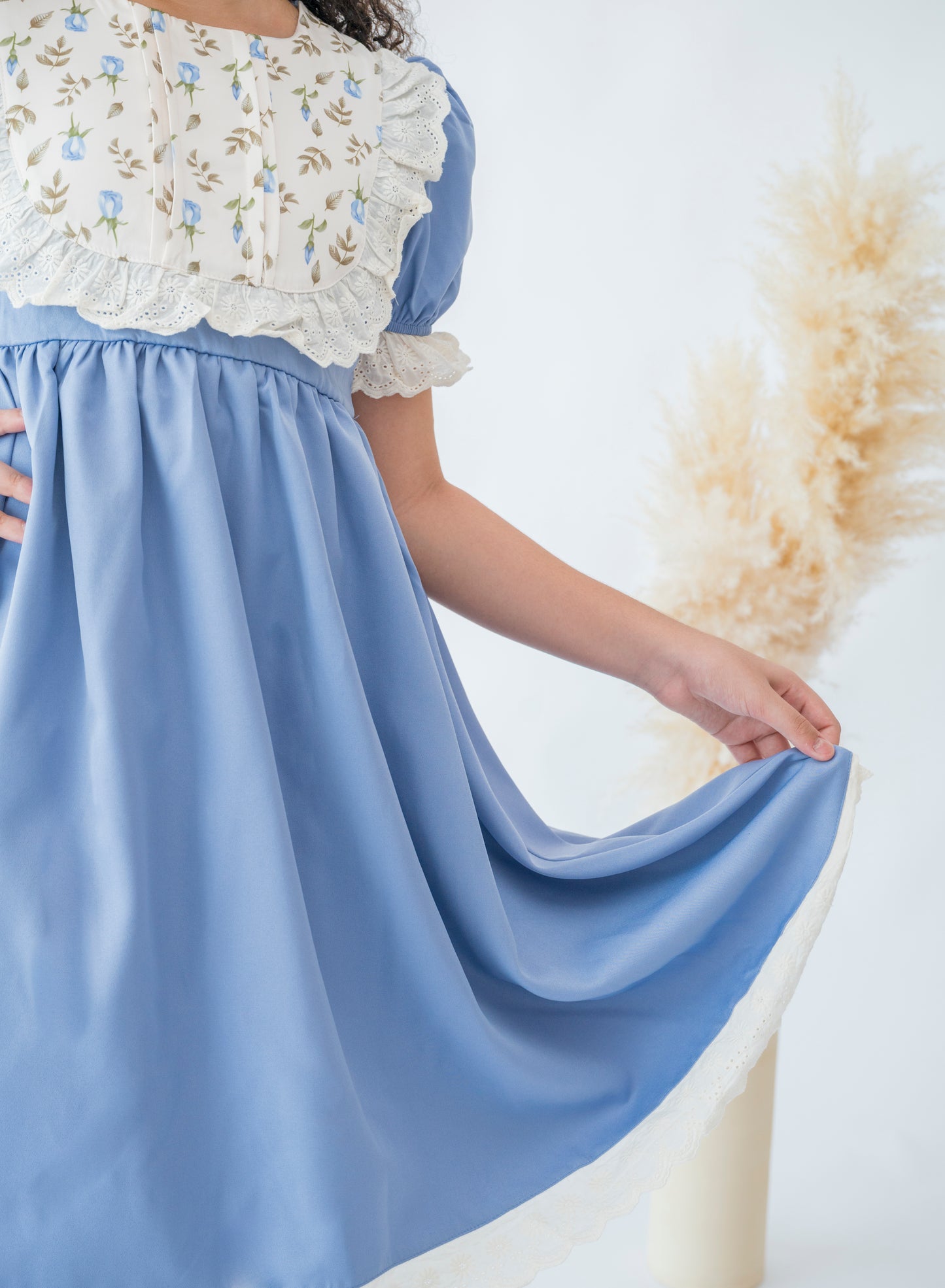 Bluebell Lace Collar Dress