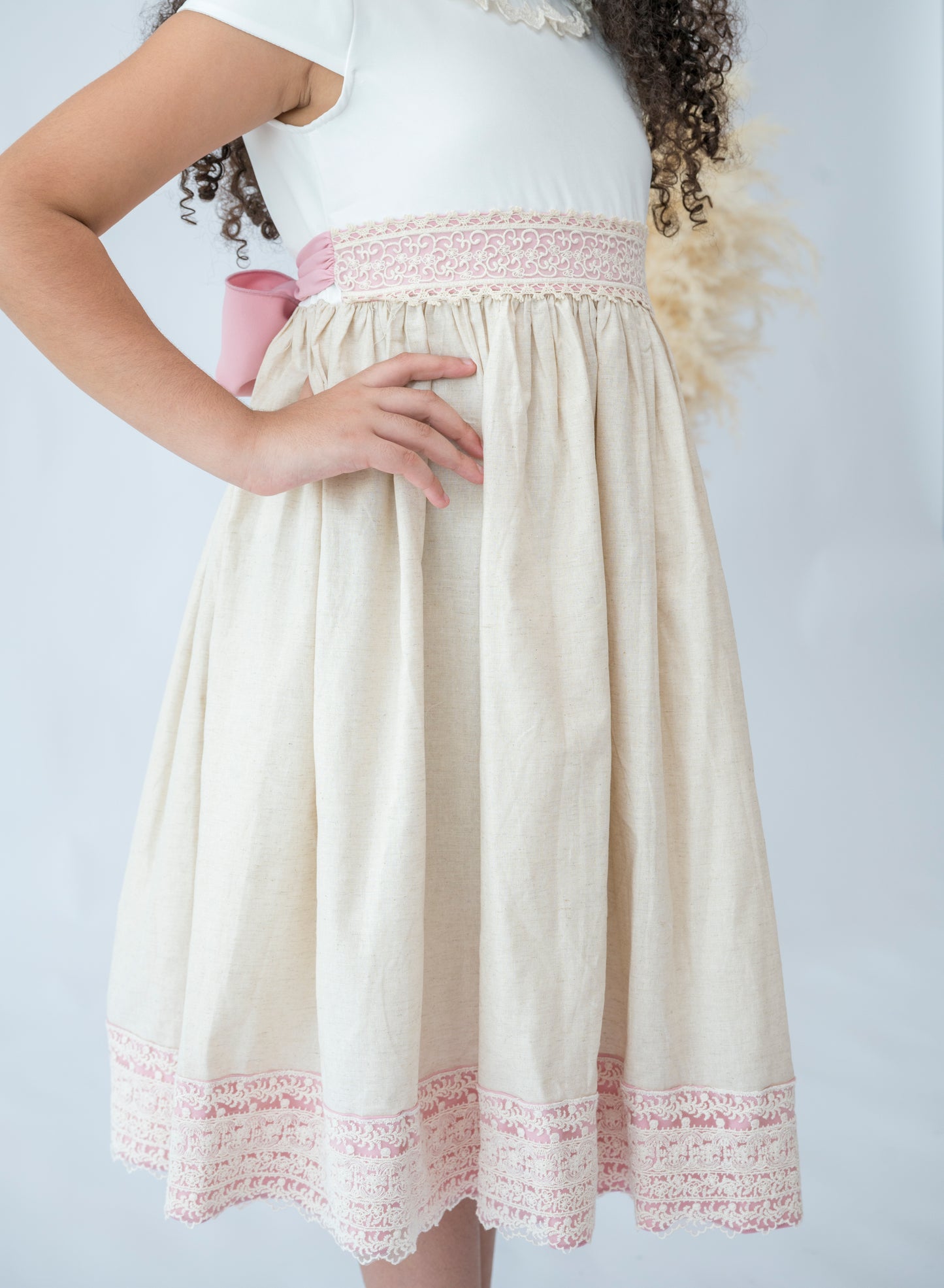 Vintage Lace Charm Dress