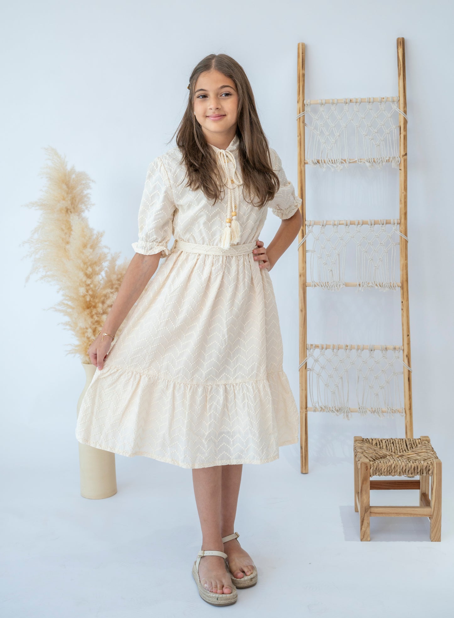 Exquisite Ivory and Pastel Kids Dress Collection for Special Occasions